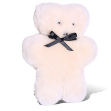 Chocolate 100% Australian Sheepskin Teddy Bear